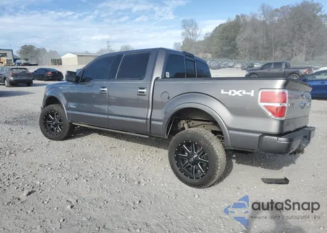 2012 Ford F150 Supercrew из США, поврежденный, VIN 1FTFW1ET4CFA38558